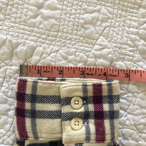 Patagonia flannel longsleeve shirt Size 4 - Picture 7 of 8